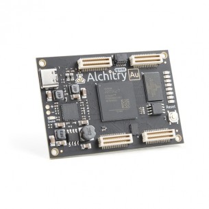 Alchitry Au - development kit with Xilinx Artix 7 XC7A35T-1C FPGA chip