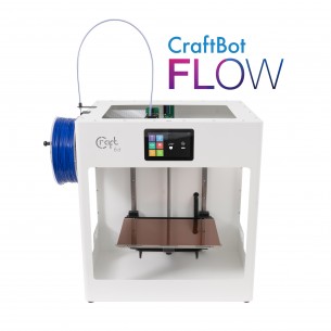 CraftBot FLOW - 3D printer with USB, Ethernet, WiFi, Cloud