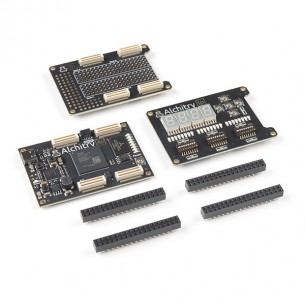 Alchitry Au FPGA Kit - kit with Alchitry Au FPGA board and accessories