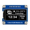 1.3inch OLED Module (C) - module with 1.3" 64×128 OLED display