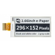 2.66inch e-Paper - Czarno-biały wyświetlacz e-Paper 2,66" 296x152