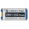 2.66inch e-Paper Module - 2.66inch 296x152 black e-Paper display module