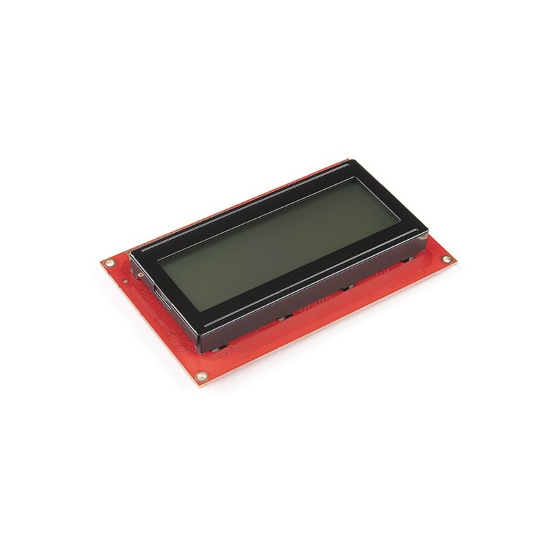 20x4 SerLCD - moduł z wyświetlaczem LCD 20x4 i mikrokontrolerem ATMega328p