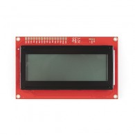 20x4 SerLCD - moduł z wyświetlaczem LCD 20x4 i mikrokontrolerem ATMega328p