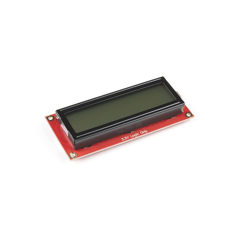 16x2 SerLCD - module with 16x2 LCD display and ATMega328p microcontroller