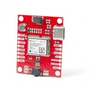 Qwiic GPS Breakout - GPS module with NEO-M9N chip (chip antena)