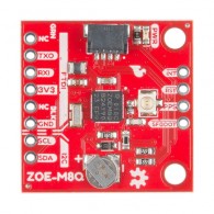 Qwiic GPS Breakout - GPS module with ZOE-M8Q chip (U.FL antenna connector)