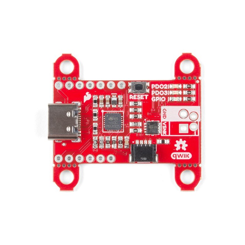 Qwiic Power Delivery Board - модуль живлення з USB Type-C
