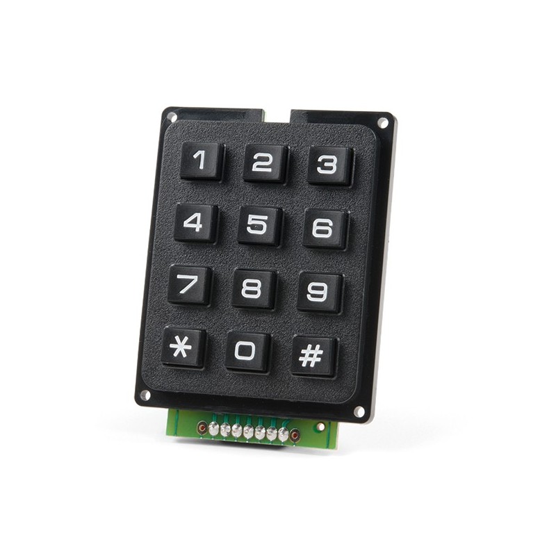 Qwiic Keypad - moduł z klawiaturą 12 przycisków
