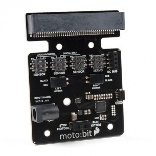 Qwiic moto:bit - expansion board for micro:bit