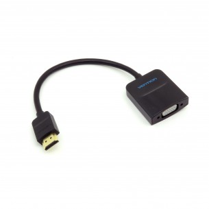 USB A - 2x microUSB cable 1m black