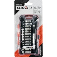 A set of precision knives 14 elements - Yato YT-75140