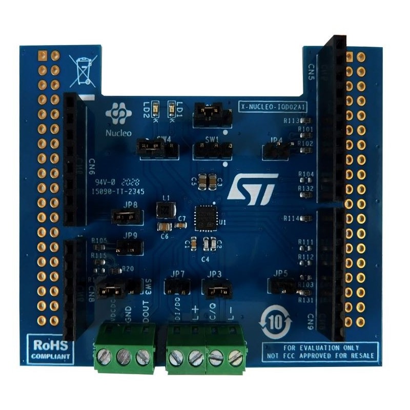X-NUCLEO-IOD02A1 - Dual-channel IO-Link device expansion module for STM32 Nucleo
