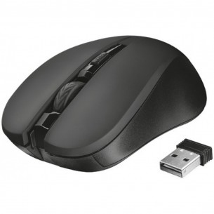 Mydo Silent Click wireless 1800dpi mouse Black Trust