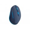 Mysz  bezprzewodowa 2400DPI niebieska z cichym klikiem Natec Siskin Z27997