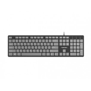 Multimedia keyboard SLIM DISCUS black and gray US Natec