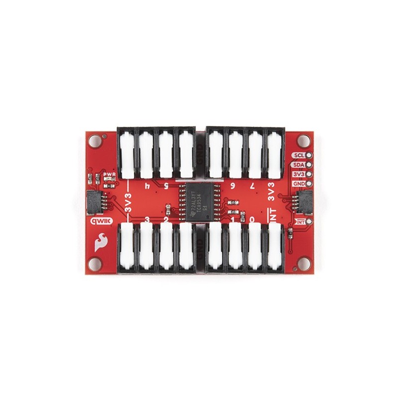 Qwiic GPIO - Модуль розширення GPIO TCA9534