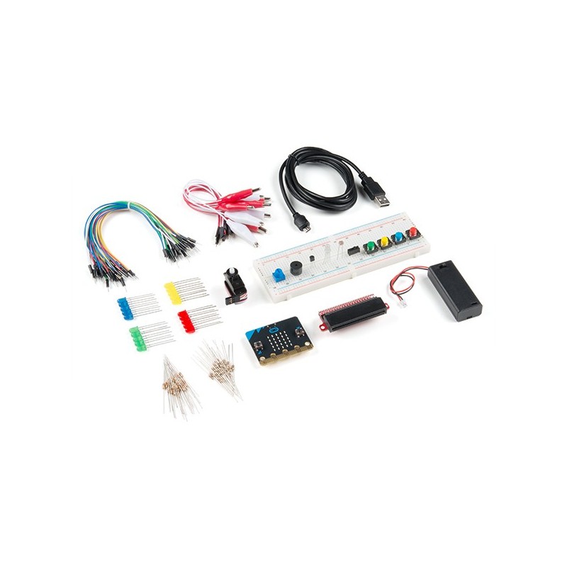 Inventor's Kit for micro:bit v2 - zestaw startowy z modułem edukacyjnym micro:bit v2