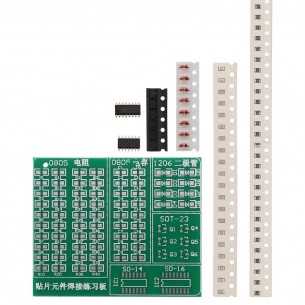 Kit for learning SMD soldering