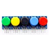 Module with 5 colored buttons