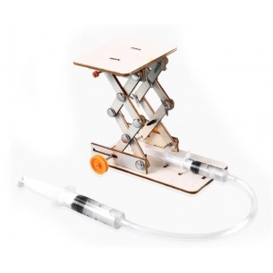 Hydraulic table - educational toy (kit for self-assembly)