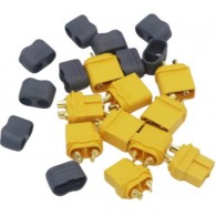 XT60+ - high-current connector (male plug + female socket + shields) - 5 pairs