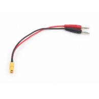 XT60 plug cable - banana plugs - 20 cm