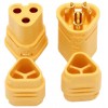 MT30 - 3-pin high-current connector (plug + socket + cover) - 2 pairs