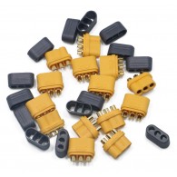 MR60 - 3-pin high-current connector (plug + socket + cover) - 5 pairs