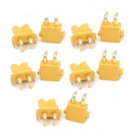 XT30PW - right angle high-current connector (plug + socket) - 5 pairs