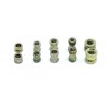 A set of threaded inserts (insert for 3D printing) M2, M2.5, M3 - 200 pieces