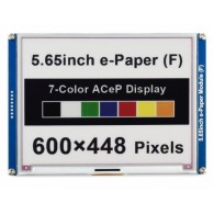 5.65inch e-Paper Module (F) - moduł z 7-kolorowym wyświetlaczem e-Paper 5.65" 600x448