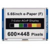 5.65inch e-Paper Module (F) - module with 7-color display 5.65" 600x448 e-Paper