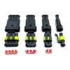 Waterproof electrical connectors 1, 2, 3 and 4 pin - set of 352 pieces
