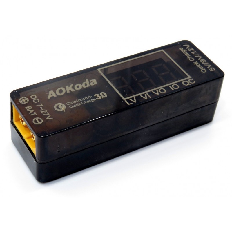 AOKoda QC3.0 USB Charger - USB charger with XT60 input