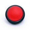 Big Round Push Button - duży, okrągły przycisk z podświetleniem LED, 100mm (czerwony)