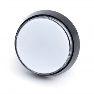 Arcade Button - duży, okrągły przycisk z podświetleniem LED, 60mm (biały)