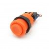 Arcade Push Button - 33mm round button (orange)