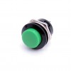 Momentary Push Button - okrągły przycisk chwilowy 16mm (zielony)