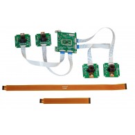 Arducam 1MP*4 Quadrascopic Camera Bundle Kit - set with four OV9281 cameras