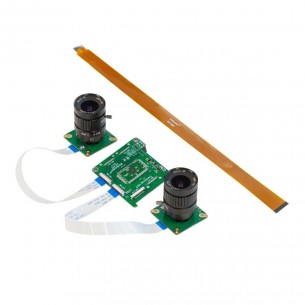 Arducam 12MP*2 Synchronized Stereo Camera Bundle Kit - zestaw z dwiema kamerami IMX477 dla Jetson Nano i Xavier NX
