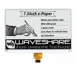 7.5inch e-Paper - Display 7.5" e-Paper 800x480
