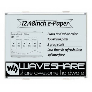 12.48inch e-Paper - czarno-biały wyświetlacz e-Paper 12,48" 1304x984