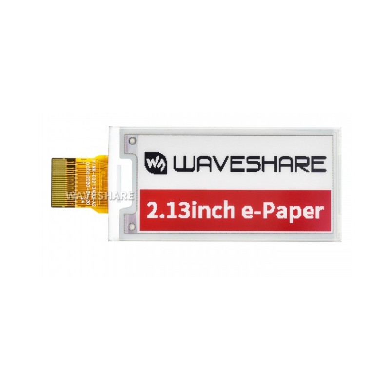2.13inch e-Paper (B) - 3-kolorowy wyświetlacz e-Paper 2,13" 212x104