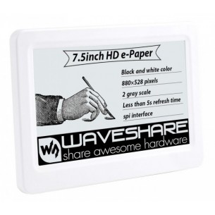 7.5inch NFC-Powered HD e-Paper - 7.5" NFC powered e-Paper display