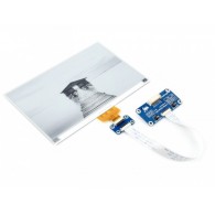 7.5inch HD e-Paper HAT- moduł z wyświetlaczem e-Paper 7,5" 880x528 dla Raspberry Pi