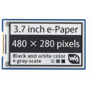 3.7inch e-Paper HAT - module with display e-Paper 3.7" 480x280 for Raspberry Pi