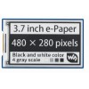 3.7inch e-Paper HAT - moduł z wyświetlaczem e-Paper 3,7" 480x280 dla Raspberry Pi