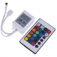 IR controller for 12V RGB LED strips + 24 keys remote control