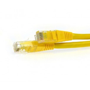Kabel sieciowy Ethernet Patchcord UTP żółty - 2 m